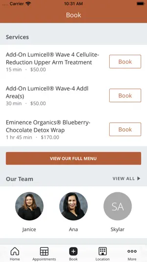 DIVINE SALON-SPA screenshot 3