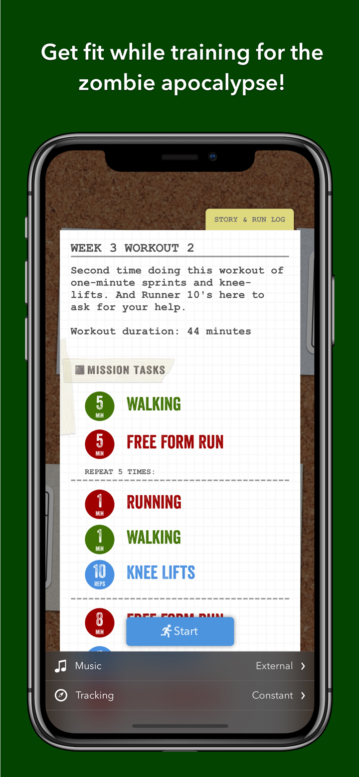 Zombies, Run! 5k Training screenshot 1