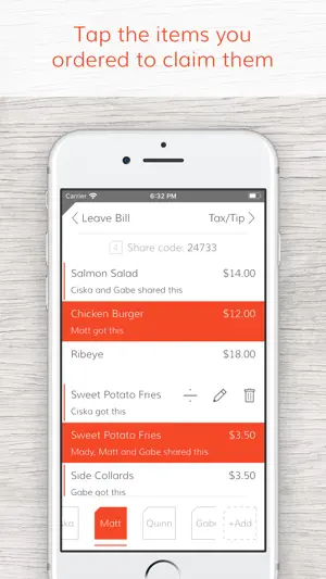 Tab - The simple bill splitter screenshot 4