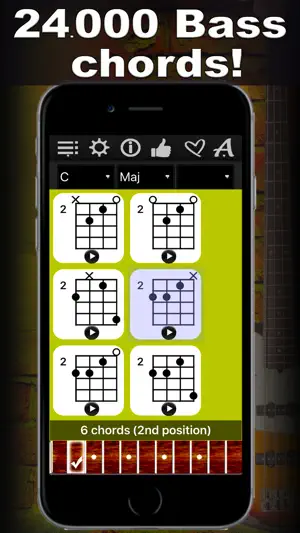 Bass Chords Compass screenshot 1