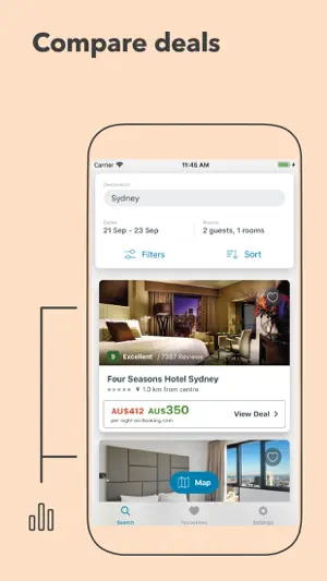 trivago: Compare hotel prices screenshot 3