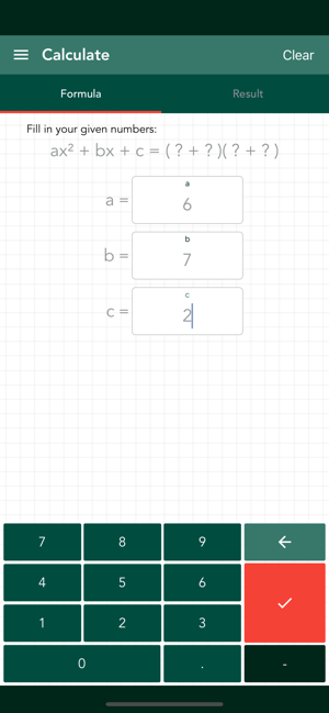 ‎AC Method for Factoring PRO Screenshot