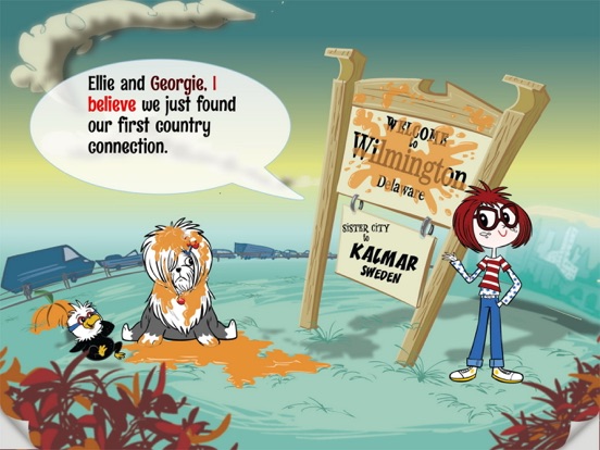 World Of Liberty Adventure 1 iPad screenshot 4 - Book app