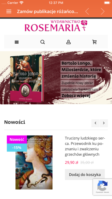 Radio Różaniec iPhone screenshot 6 - Entertainment app
