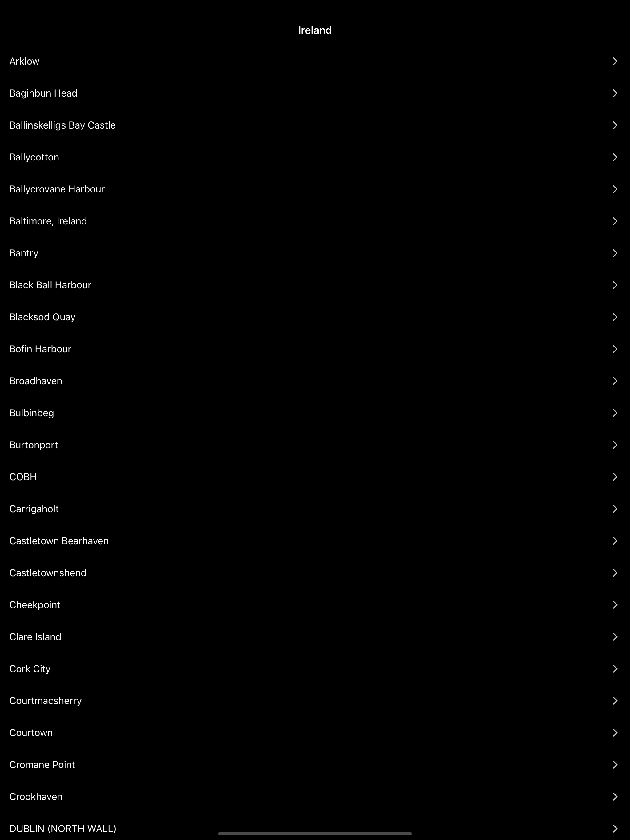 Ireland Tides: Times & Chart screenshot 8