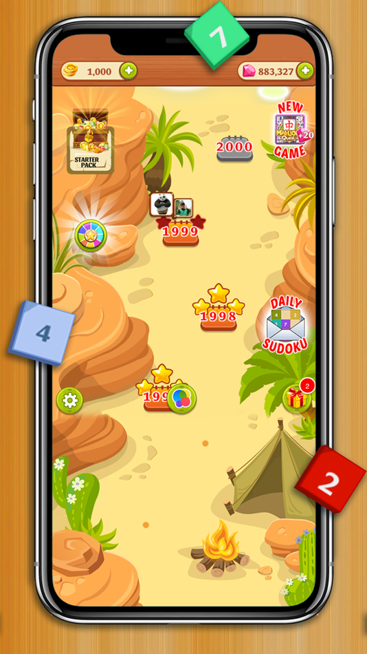 #7. Sudoku Quest - Puzzle Game (iOS) Podle: ZiMAD