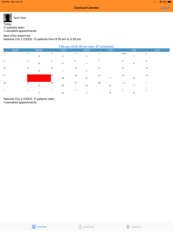 Screenshot #4 pour Carecloud Schedule