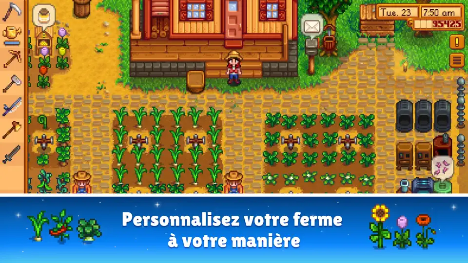 Capture d'écran de Stardew Valley sur iPhone 8