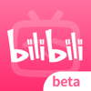 哔哩哔哩-弹幕番剧直播高清视频 logo
