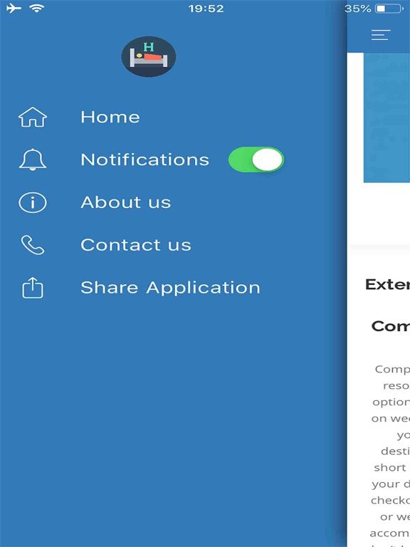 Weekly Hotel Deals - Hot Deals iPad screenshot 8 - Travel app