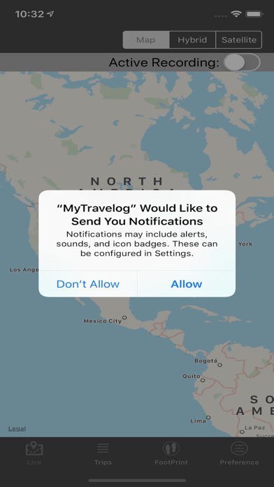 MyTravelog iPhone screenshot 5 - Travel app