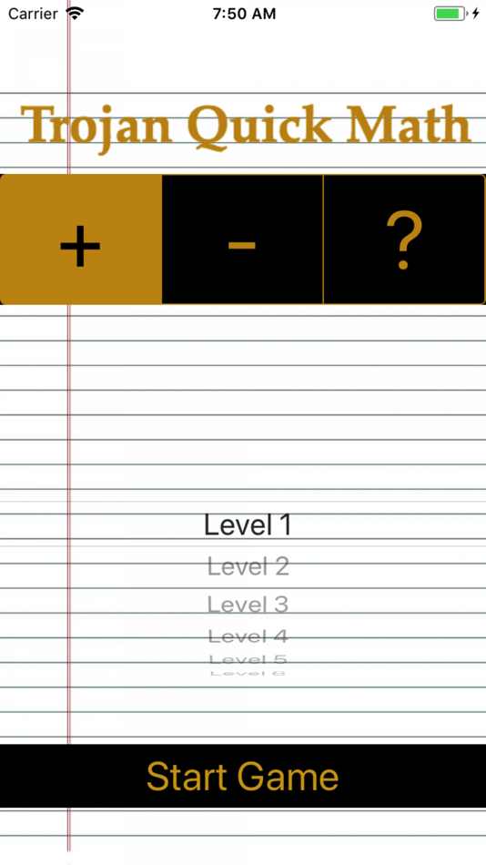 #1. Trojan Quick Math (iOS) 由: Robby Blakemore