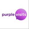 Purple Visits icon