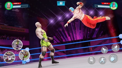 Wrestling Game: Ring Battle iPhone screenshot 9 - Games app