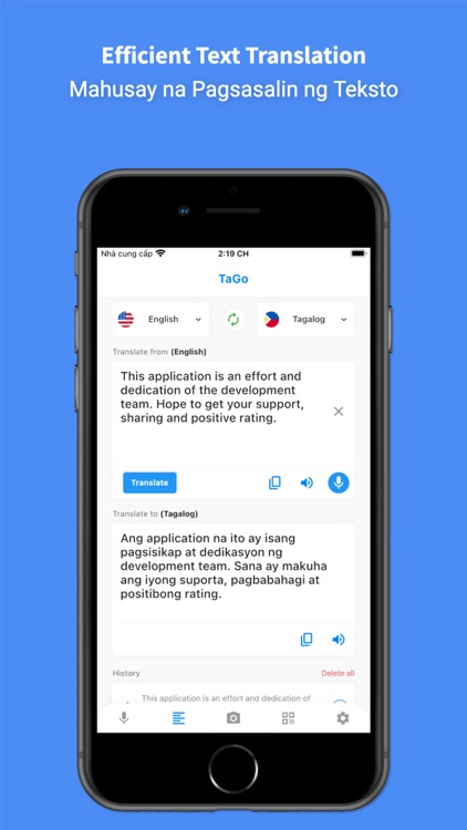 Tagalog, Filipino Translator +