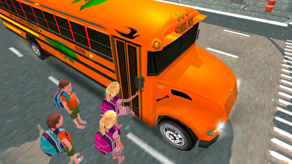 #1. High School Bus Driving 2023 (iOS) Podle: Sadaf Manzoor