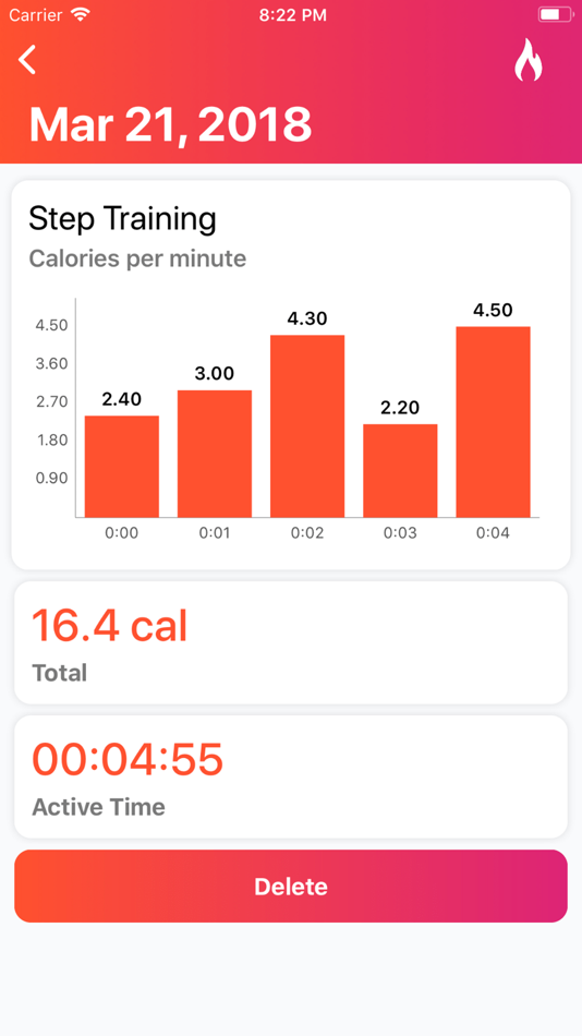 #2. Track My Calories: Burn kcal (iOS) By: Vladislav Kovalyov