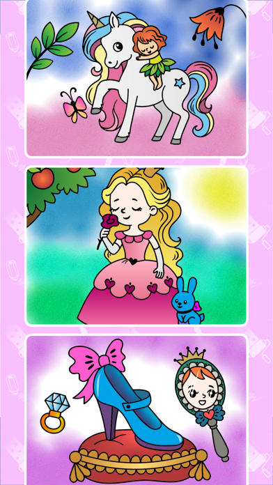 Baby coloring games for girls Screenshot