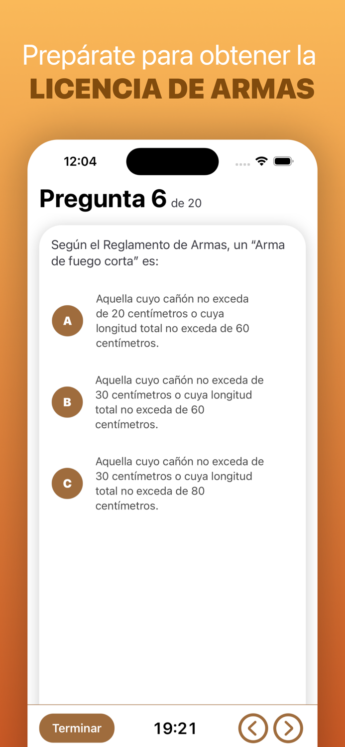 Licencia de Armas España