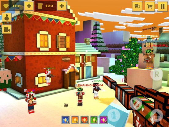 Block Force - 3D Pixel Shooter iPad app afbeelding 2
