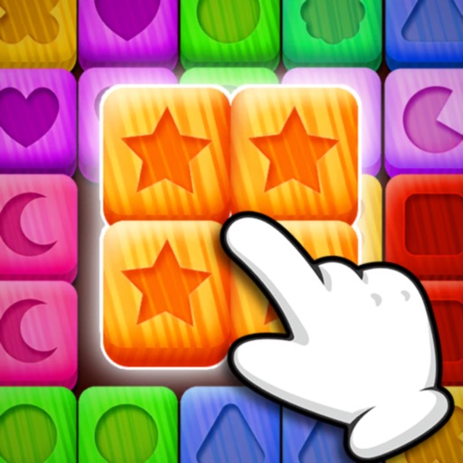 Woody Block Color Blast Background
