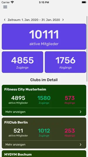 DSB Statistiken screenshot 2