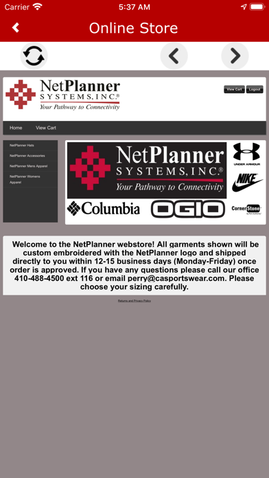 My NetPlanner iPhone screenshot 2 - Business app