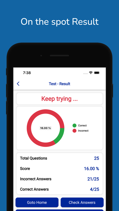 US DMV Permit Practice Test Screenshot