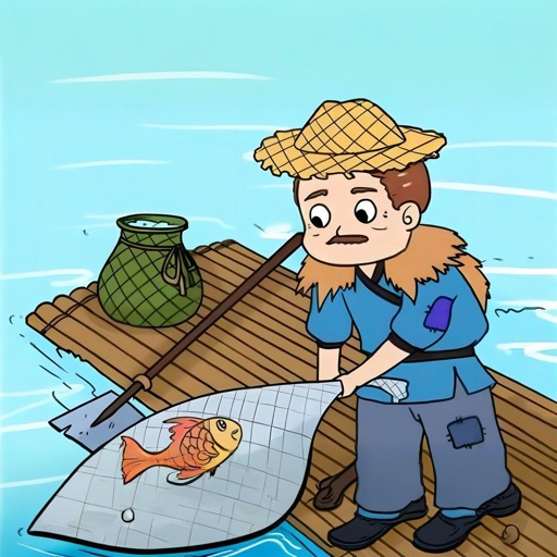 Fisherman and Fishing Net Game