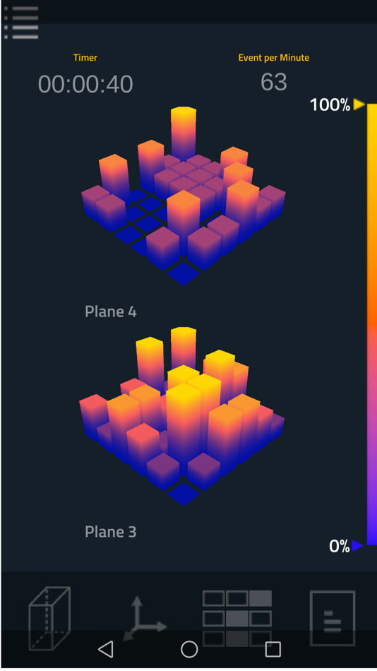 #2. Cosmic Rays Live (iOS) 由: DigitalComoedia srl