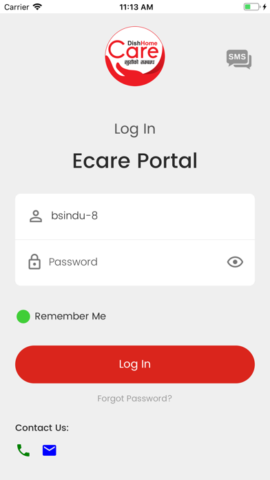 DH Care Screenshot