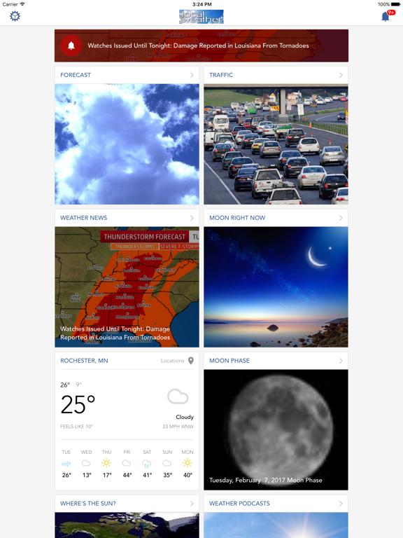Screenshot #4 pour Local Weather Radar & Forecast