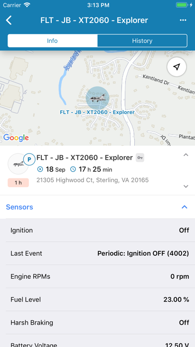 App screenshot