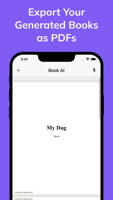 AI BookCraft: Story generator Screenshot