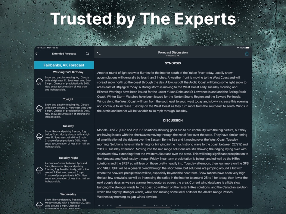 #1. NWS Weather: Deep Weather (iOS) 게시자: Rate Of Climb Industries