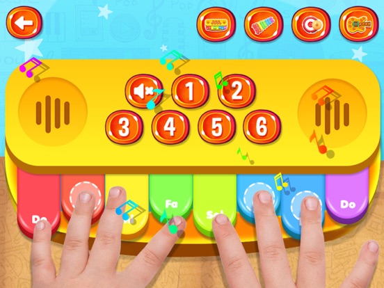 Musical Band! Play and Learn iPad screenshot