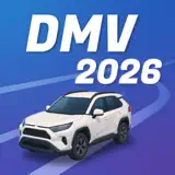 DMV Permit Practice Test + - Icono de la app