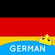 Learn German Beginner Easily app icon - Education app for iPhone
