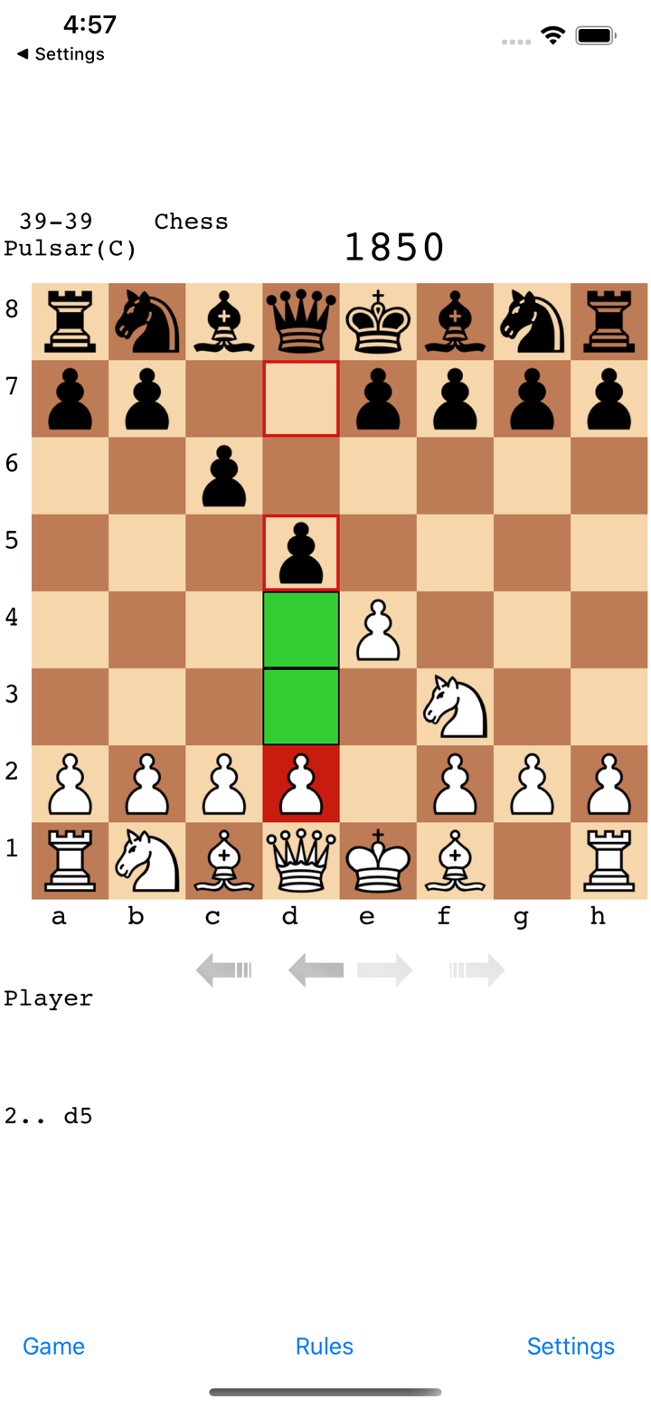 Pulsar Chess Engine screenshot 1