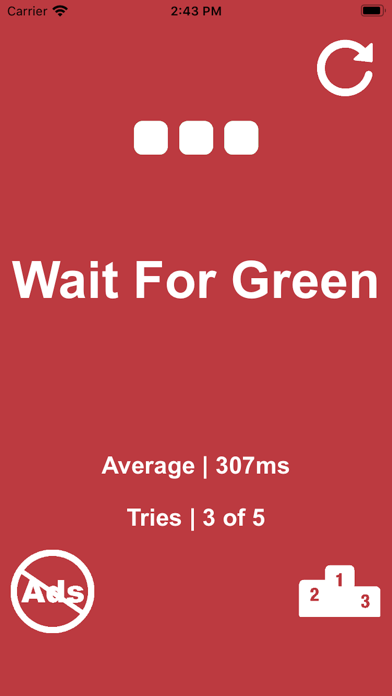 Reaction Speed - Test Screenshot