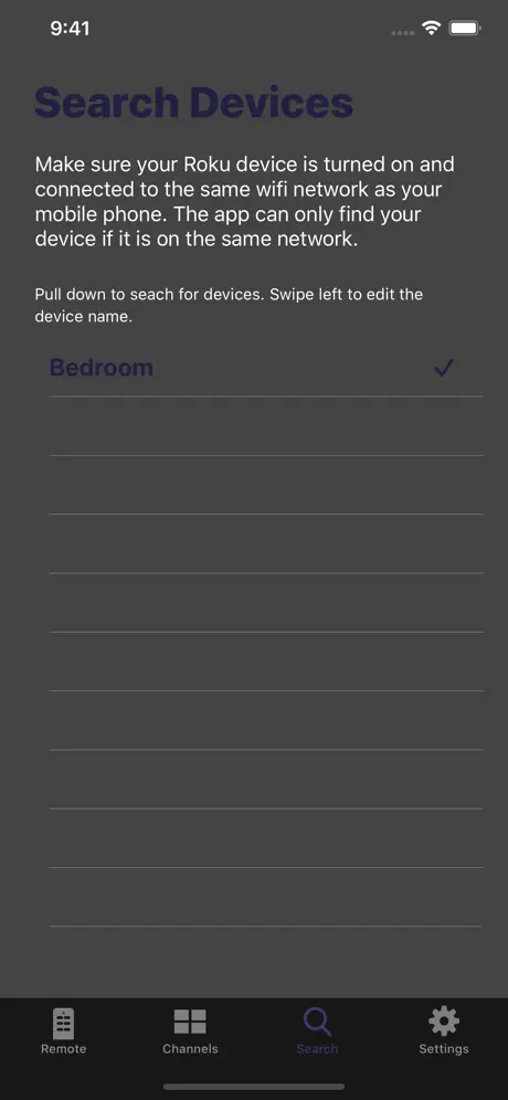 Widget Remote for Roku
