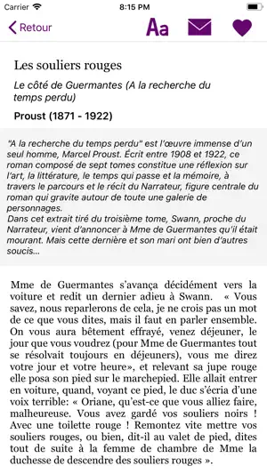 Un Texte Un Jour screenshot 3
