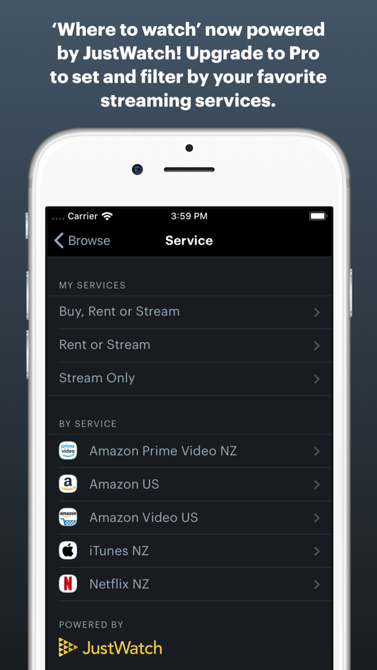 #6. Letterboxd (iOS) Ved: Letterboxd