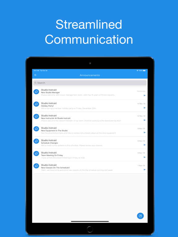 Instrukt iPad screenshot 2 - Business app