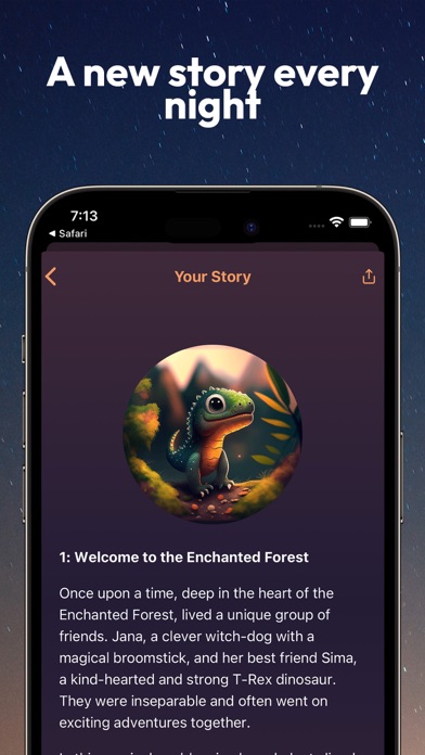 Oscar Bedtime Stories Screenshot