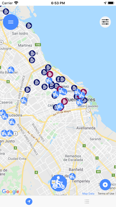 GPS BIRRA Screenshot