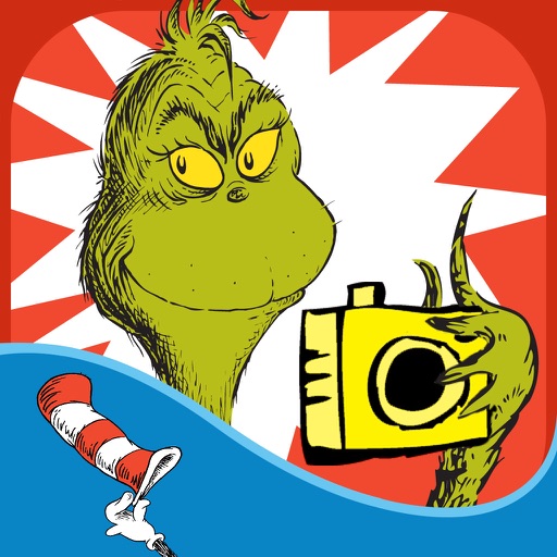 Dr. Seuss Camera - The Grinch App Icon - Oceanhouse Media