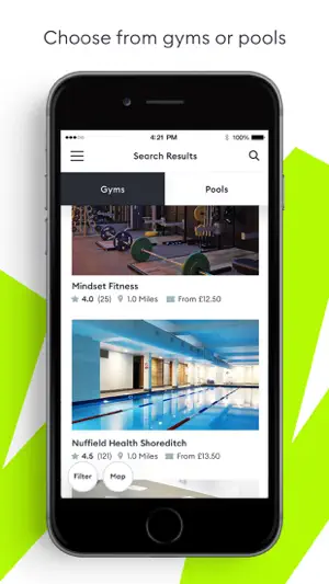 Hussle Flexible Gym Membership screenshot 3