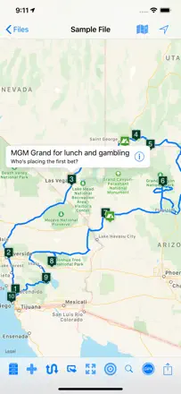 Road Trip Planner Viewerのスクリーンショット（1/10）
