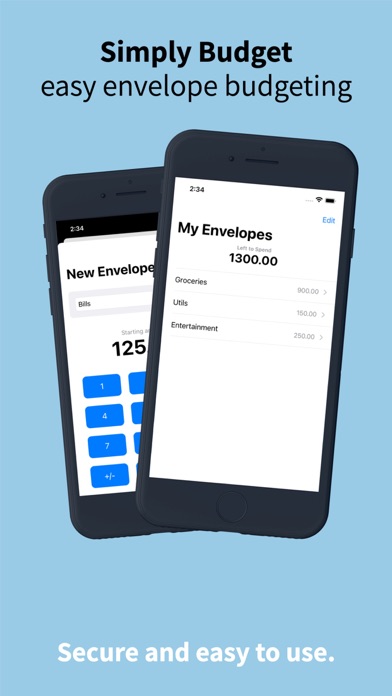 Simply Budget - easy budgeting Screenshot